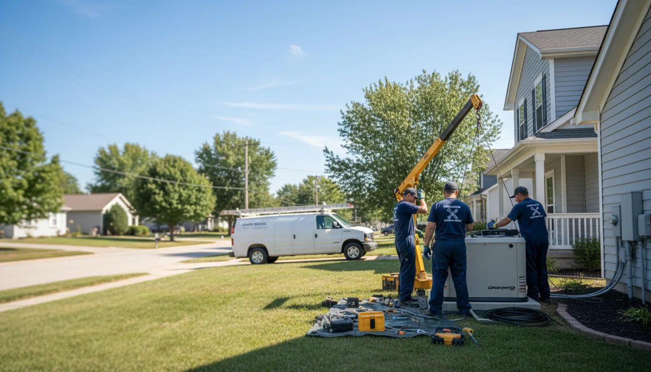 Generator Installation in Silver Creek, MS near me